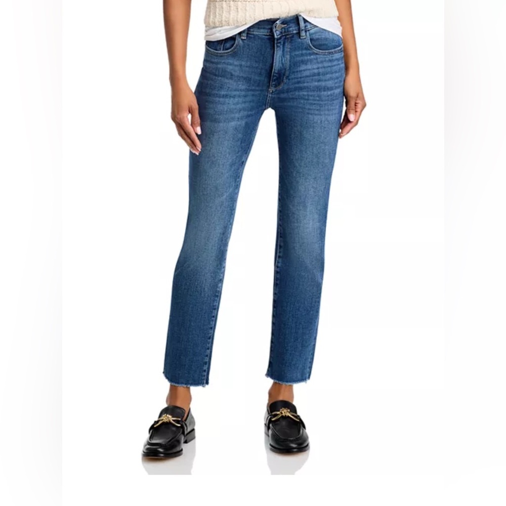 EUC DL1961 Mara Straight Mid Rise Instasculptโข Ankle Jeans in Chancery